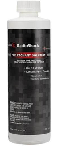 PC Board Etchant can be used to etch austenitic stainless steels