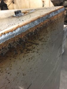 Spatter does not affect the structural integrity of a weld in most cases, but it almost always has to be removed adding to total cost.