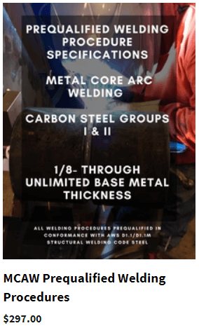 Aws D1 1 Prequalified Welding Procedures Welding Answers